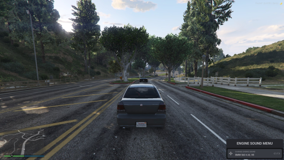 Engine Sound Menu